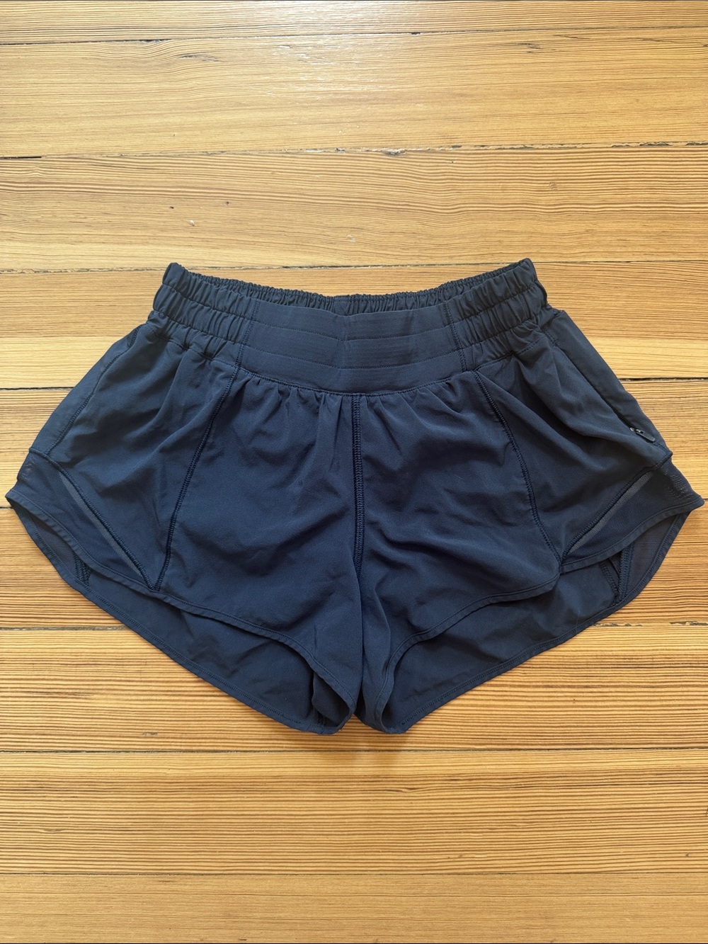 lululemon athletica Navy Blue Runner Shorts